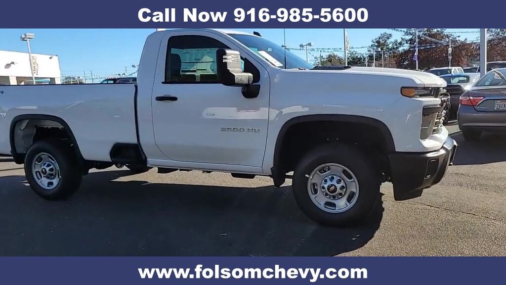 New 2025 Chevrolet Silverado 2500HD Work Truck Truck Regular Cab