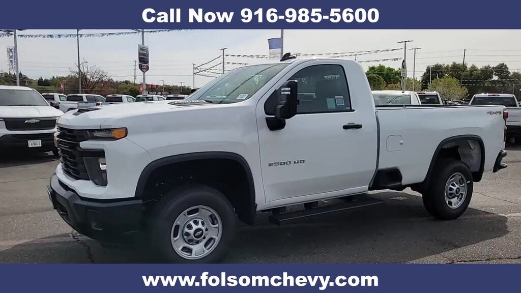 New 2025 Chevrolet Silverado 2500HD Work Truck Truck Regular Cab
