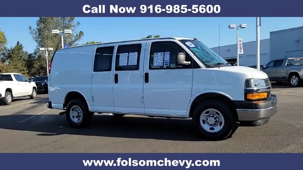 Used 2024 Chevrolet Express Cargo 2500 Work Van Van Cargo Van