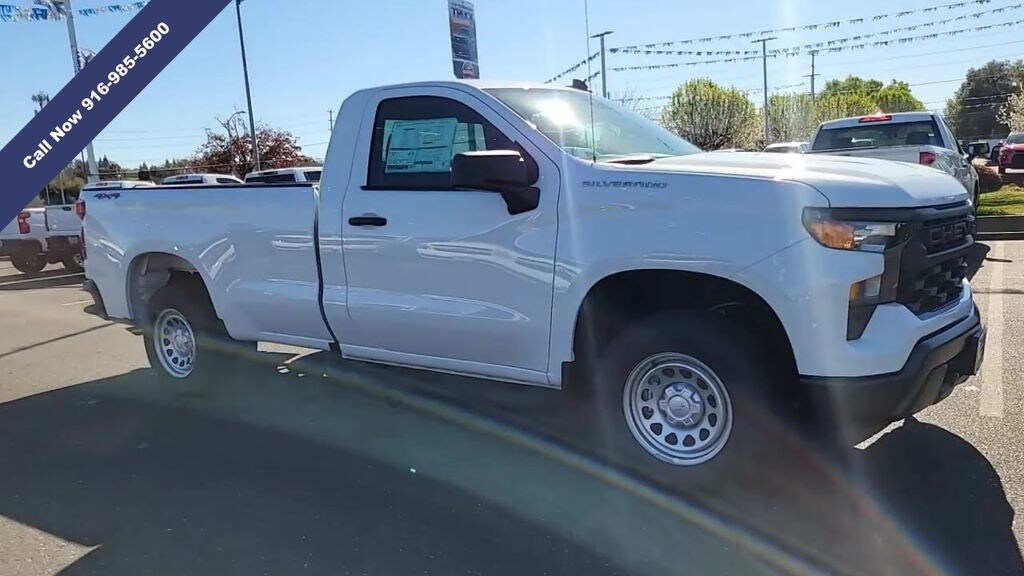 New 2025 Chevrolet Silverado 1500 Work Truck Truck Regular Cab