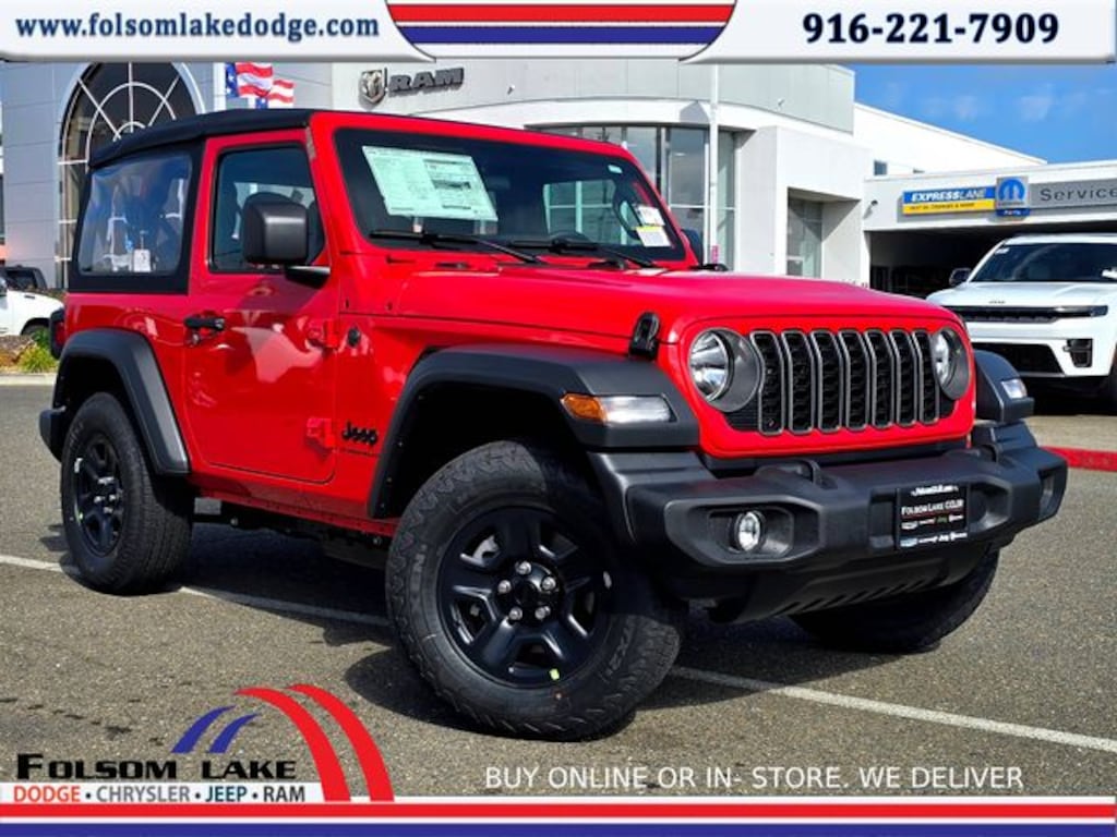 New 2026 Jeep Wrangler 2-DOOR SPORT Sport Utility