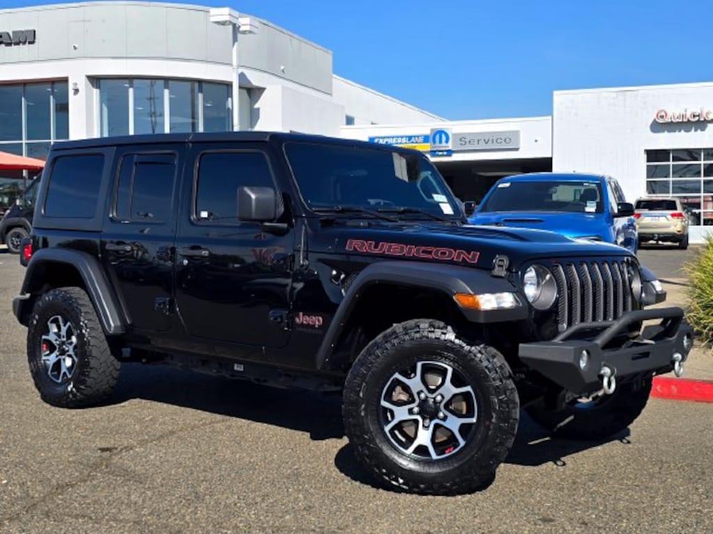 Certified 2021 Jeep Wrangler Unlimited Rubicon SUV