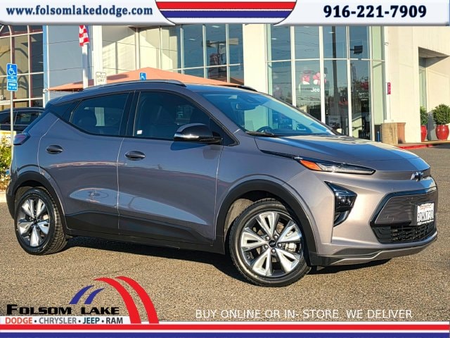 Used 2023 Chevrolet Bolt EUV LT with VIN 1G1FY6S02P4109641 for sale in Folsom, CA
