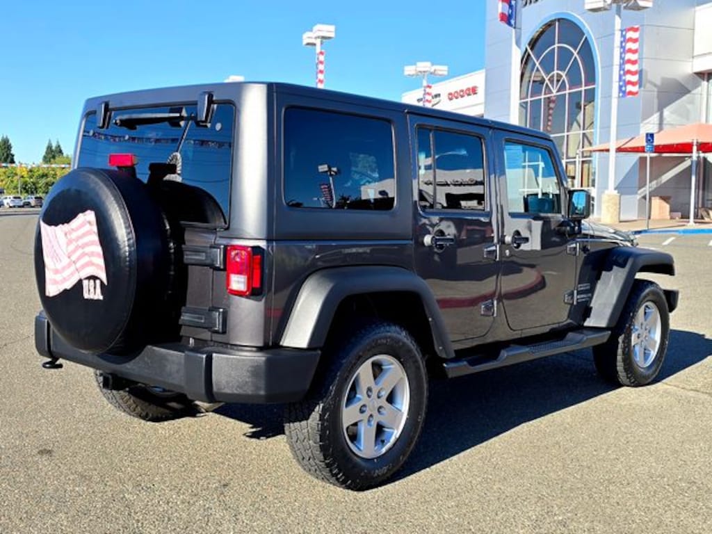 Used 2017 Jeep Wrangler Unlimited Sport SUV