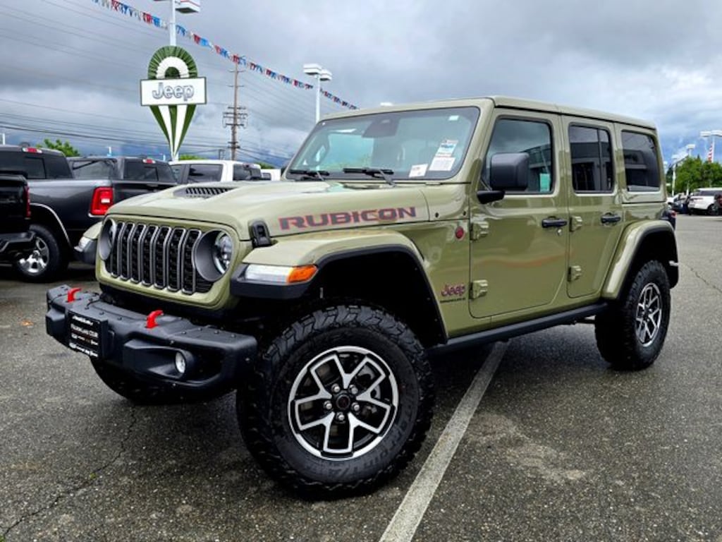 New 2026 Jeep Wrangler 4-DOOR RUBICON Sport Utility