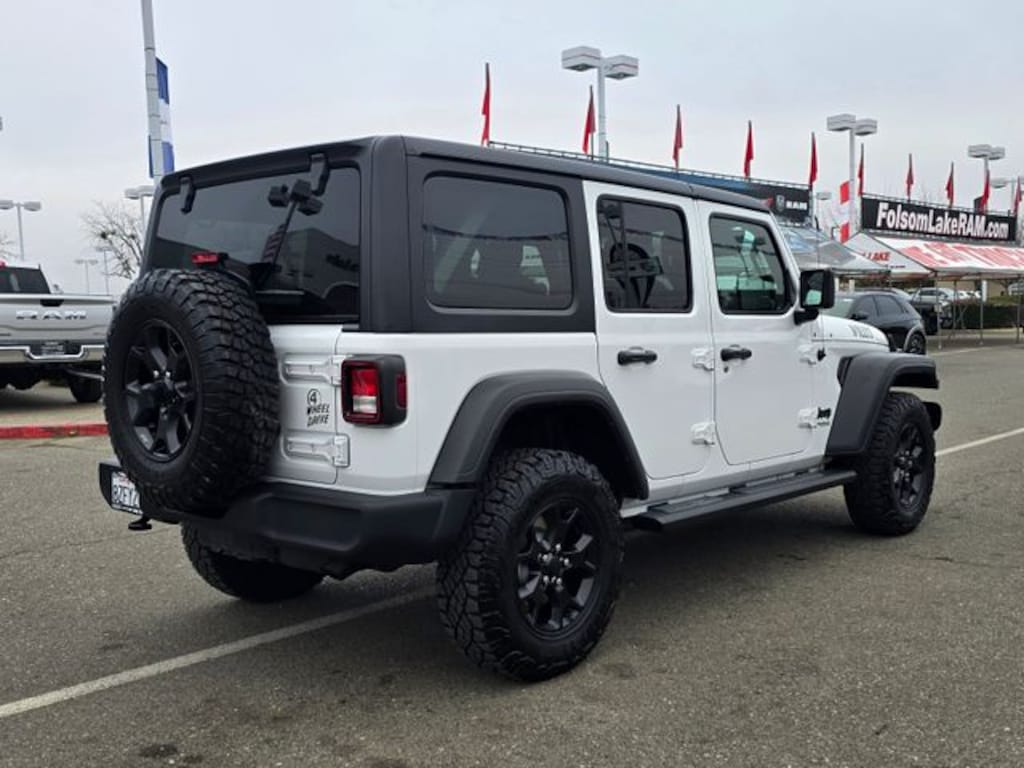 Certified 2021 Jeep Wrangler Unlimited Willys SUV