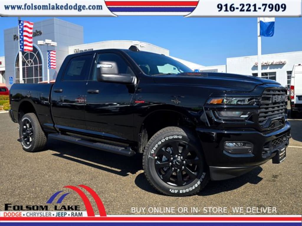 New 2026 Ram 2500 BLACK EXPRESS CREW CAB 4X4 6'4 BOX Pickup