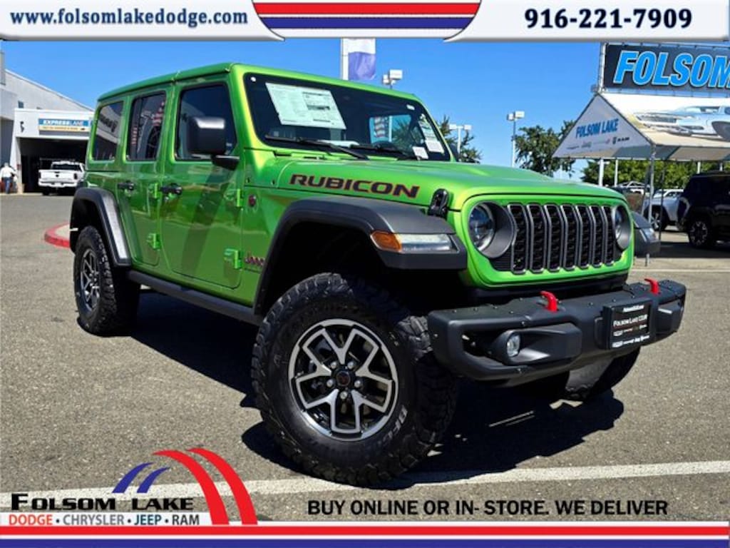 New 2025 Jeep Wrangler 4-DOOR RUBICON Sport Utility