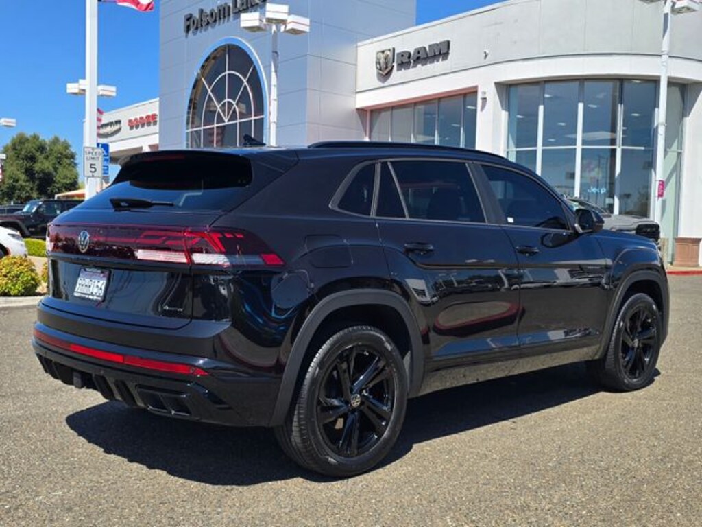 Used 2025 Volkswagen Atlas Cross Sport 2.0T SEL R-Line Black SUV