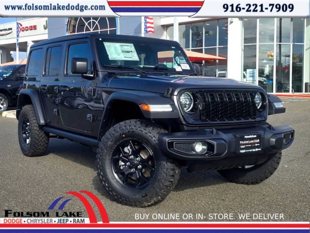 New 2026 Jeep Wrangler 4-DOOR WILLYS Sport Utility