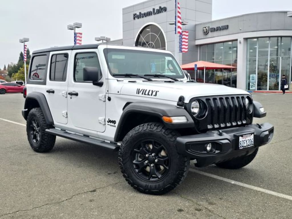 Certified 2021 Jeep Wrangler Unlimited Willys SUV