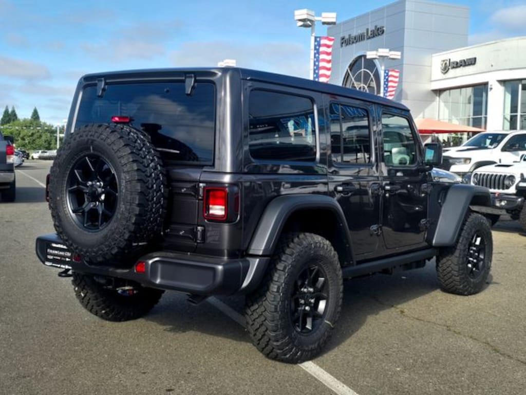 New 2026 Jeep Wrangler 4-DOOR WILLYS Sport Utility