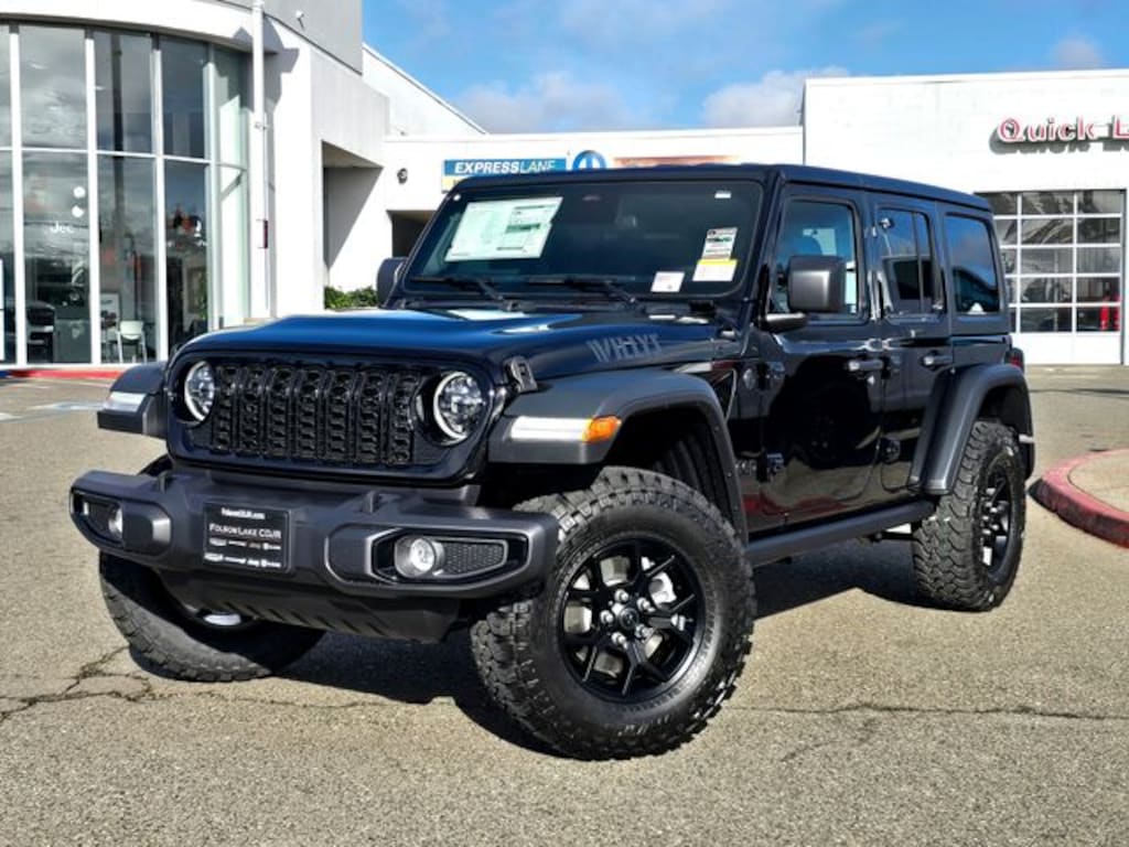 New 2026 Jeep Wrangler 4-DOOR WILLYS Sport Utility