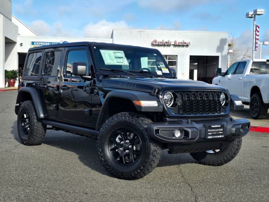 New 2026 Jeep Wrangler 4-DOOR WILLYS Sport Utility