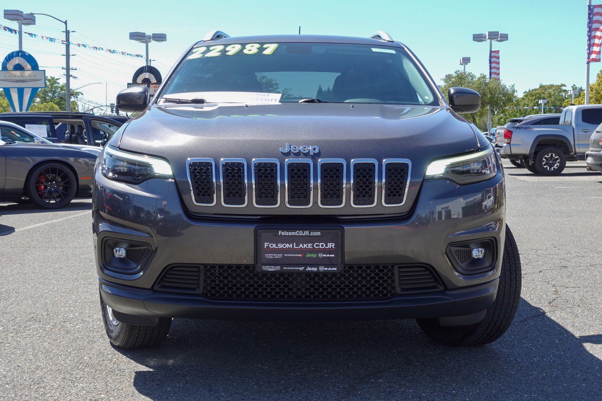 Certified 2019 Jeep Cherokee Latitude Plus with VIN 1C4PJMLN1KD195550 for sale in Folsom, CA