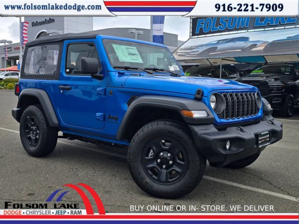New 2026 Jeep Wrangler 2-DOOR SPORT Sport Utility