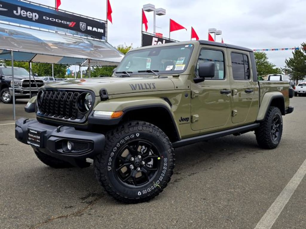 New 2025 Jeep Gladiator WILLYS 4X4 Pickup