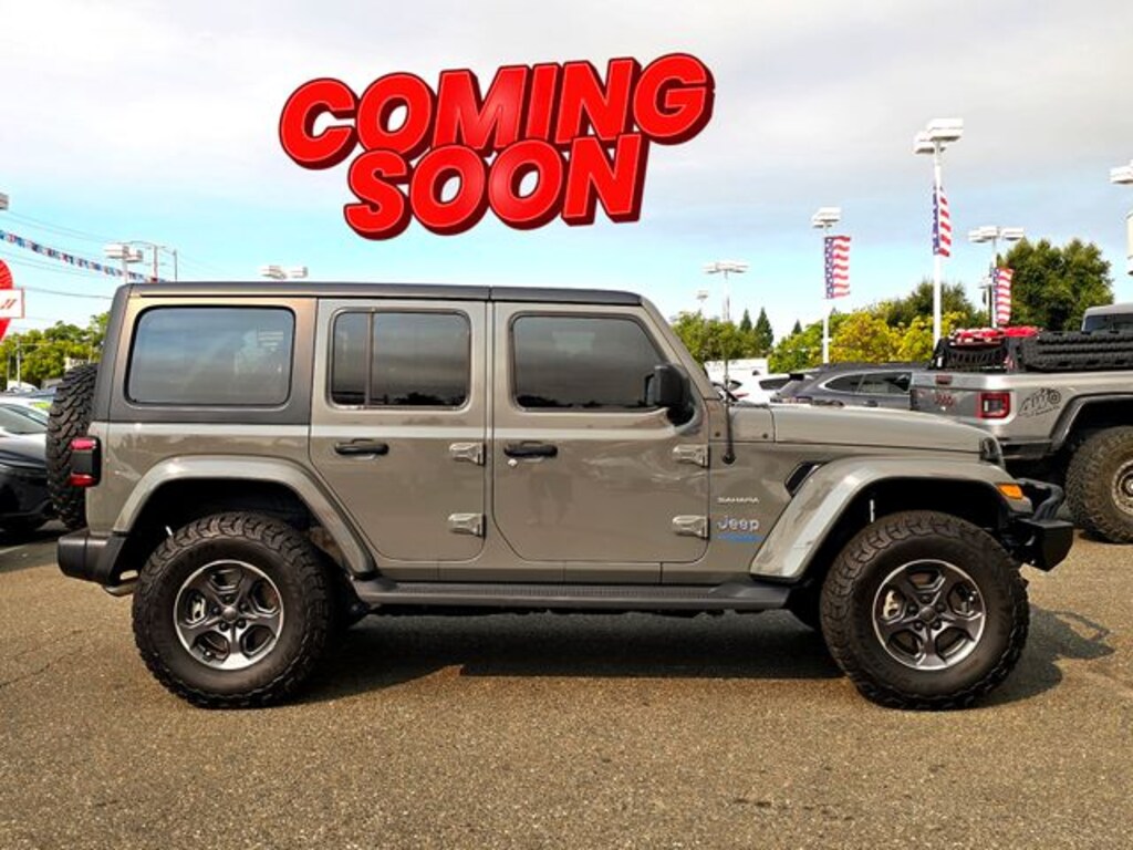 Used 2021 Jeep Wrangler Unlimited Sahara 4xe SUV
