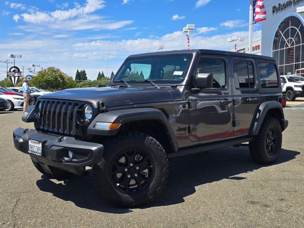 Used 2022 Jeep Wrangler Unlimited Willys SUV