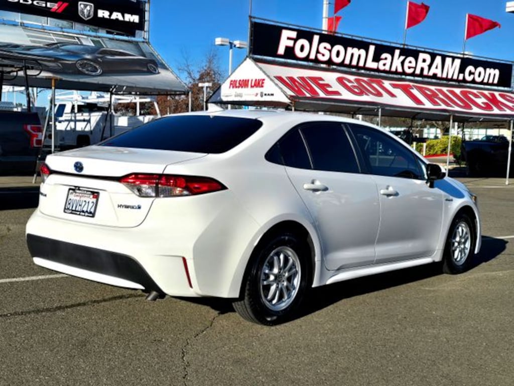 Used 2021 Toyota Corolla Hybrid LE Sedan