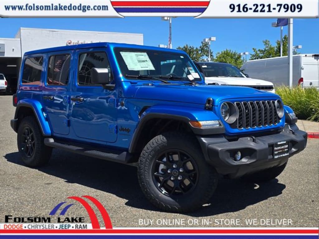 New 2026 Jeep Wrangler 4-Door Sport Sport Utility