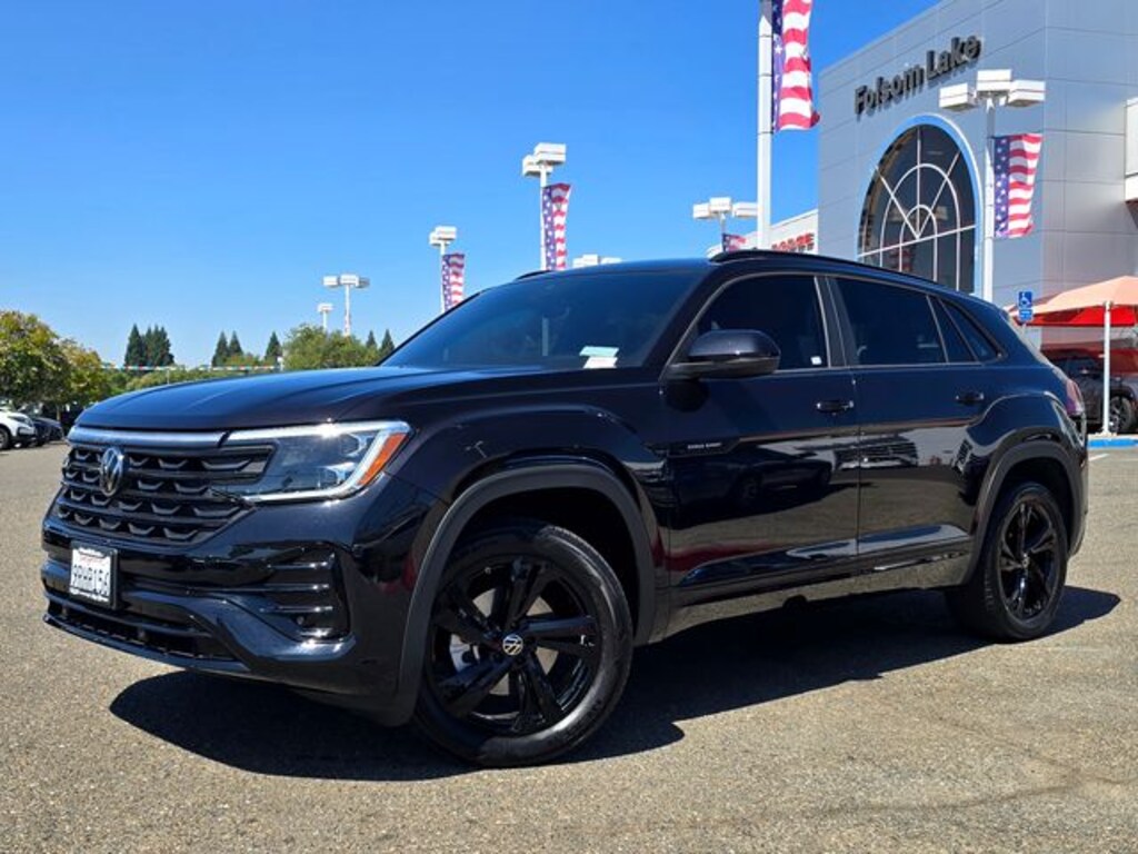 Used 2025 Volkswagen Atlas Cross Sport 2.0T SEL R-Line Black SUV
