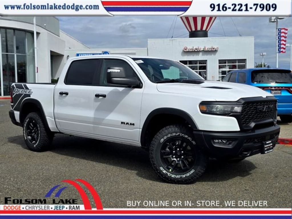 New 2027 Ram 1500 REBEL CREW CAB 4X4 5'7 BOX Pickup