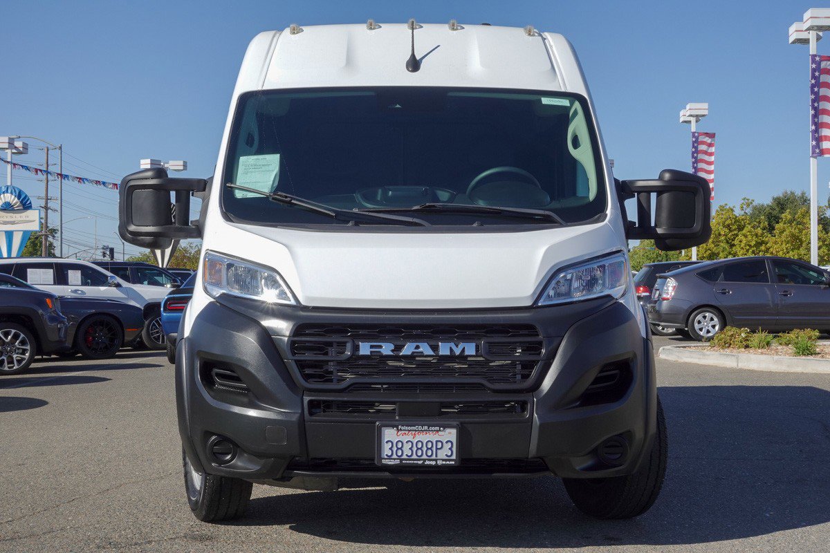 Used 2023 RAM ProMaster Cargo Van Base with VIN 3C6LRVDG8PE549171 for sale in Folsom, CA