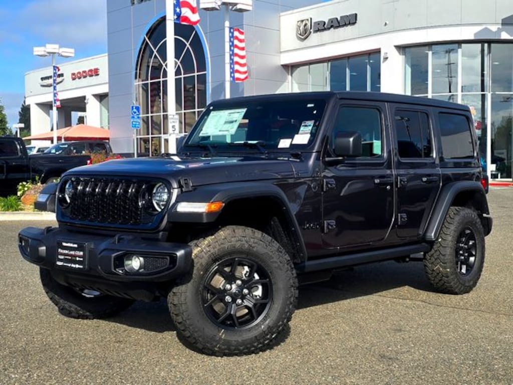 New 2026 Jeep Wrangler 4-DOOR WILLYS Sport Utility