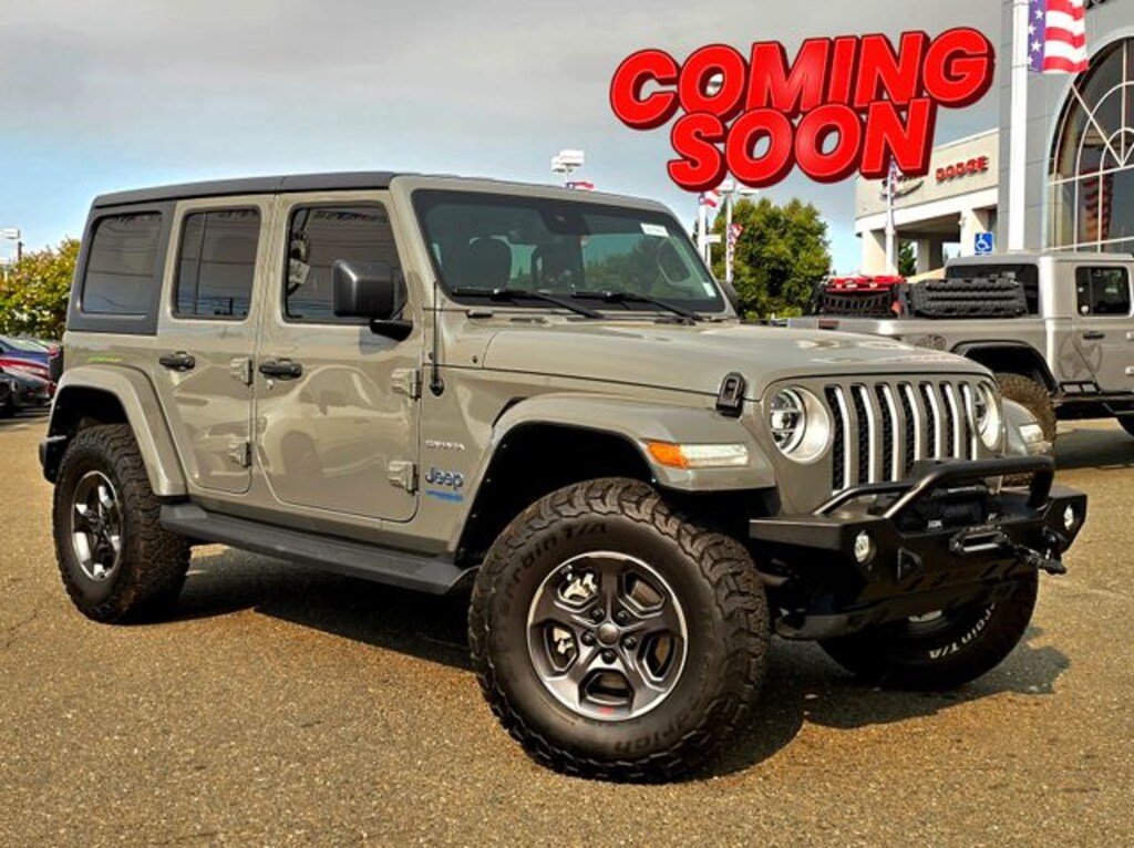 Used 2021 Jeep Wrangler Unlimited Sahara 4xe SUV