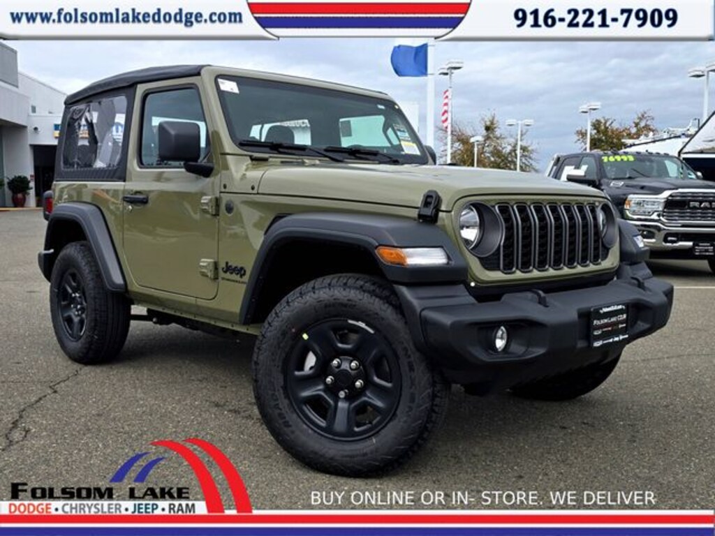 New 2026 Jeep Wrangler 2-DOOR SPORT Sport Utility