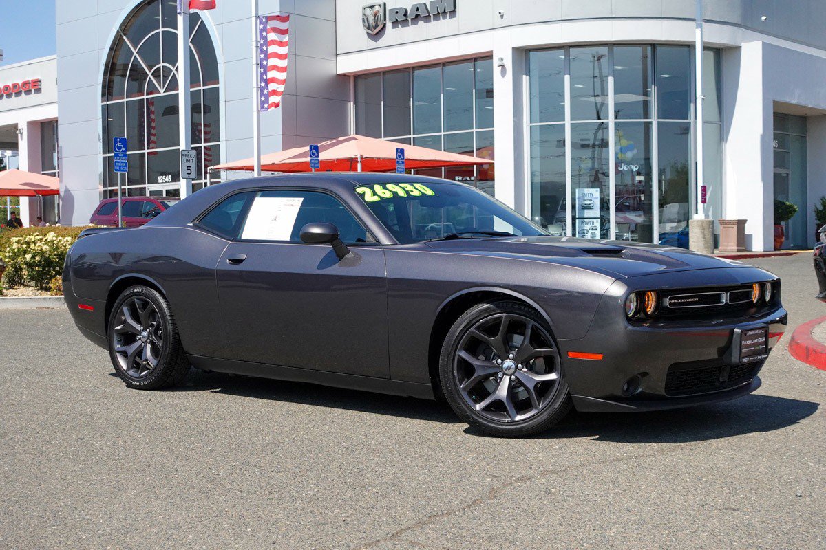 Used 2018 Dodge Challenger SXT Plus with VIN 2C3CDZAG9JH183482 for sale in Folsom, CA