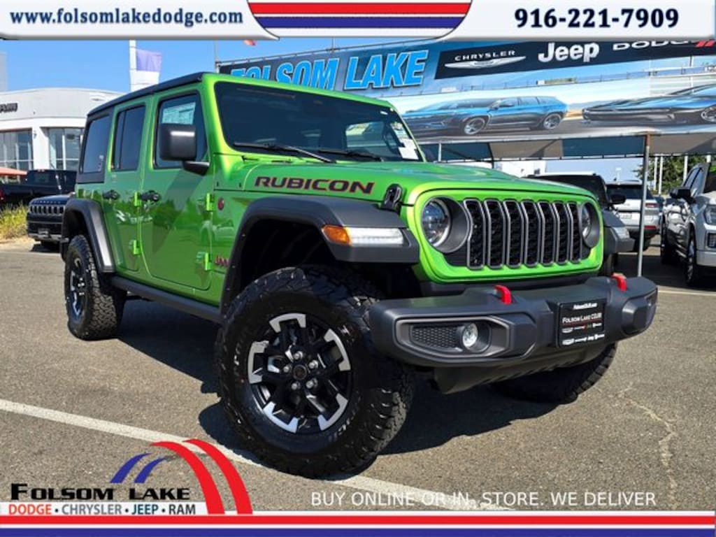 New 2025 Jeep Wrangler 4-DOOR RUBICON Sport Utility