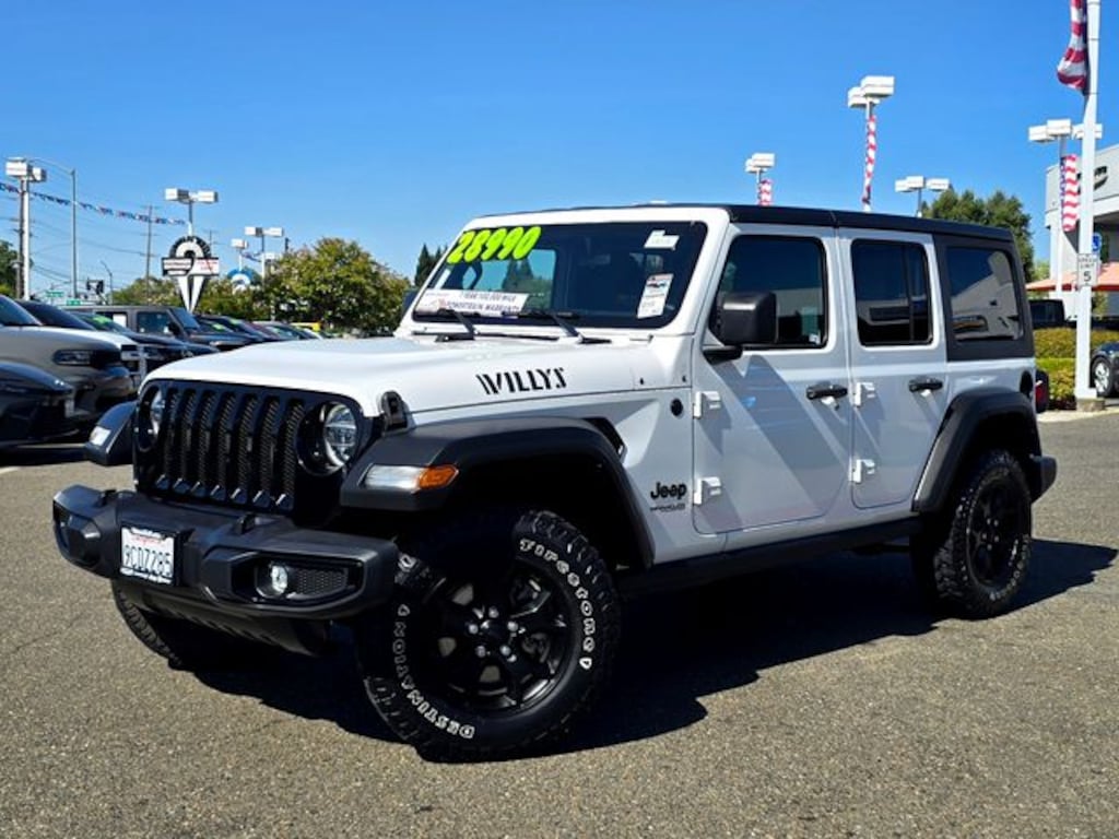 Certified 2022 Jeep Wrangler Unlimited Willys SUV