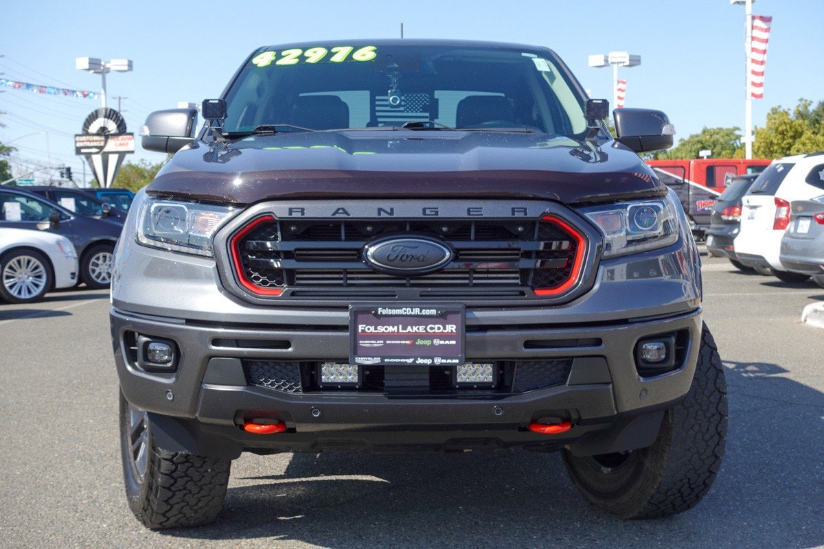 Used 2021 Ford Ranger Lariat with VIN 1FTER4FH2MLD95593 for sale in Folsom, CA