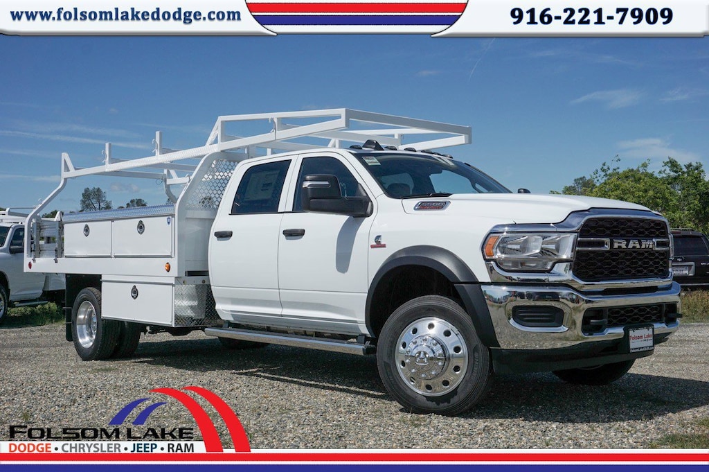 New 2024 Ram 5500 Chassis Cab 5500 TRADESMAN CHASSIS CREW CAB 4X4 84' CA Pickup