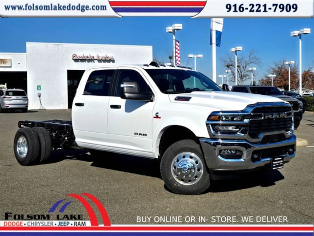 New 2026 Ram 3500 Chassis Cab BIG HORN CREW 4X4 60' CA Pickup