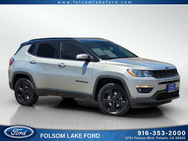 Used 2021 Jeep Compass Altitude with VIN 3C4NJDBB5MT530711 for sale in Folsom, CA