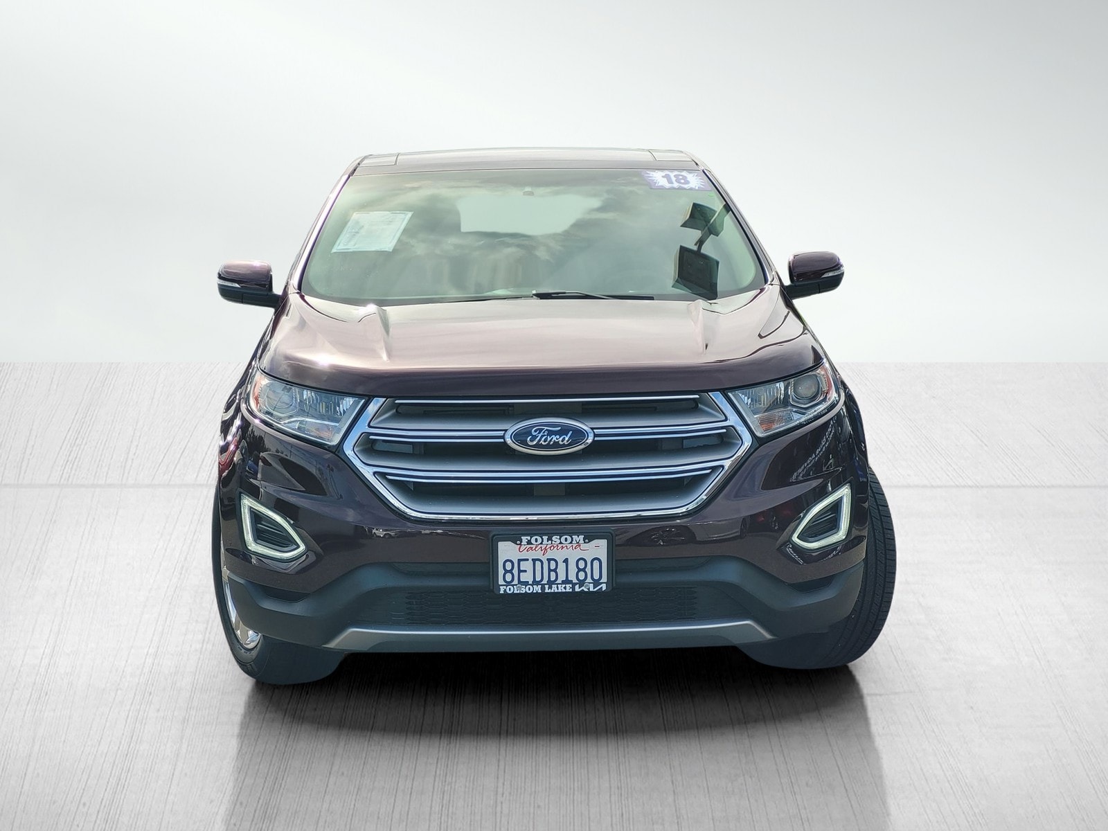 Used 2018 Ford Edge SEL with VIN 2FMPK3J90JBB59748 for sale in Folsom, CA