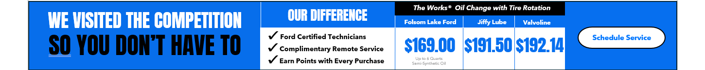 Dare to Compare Service and Pricing
