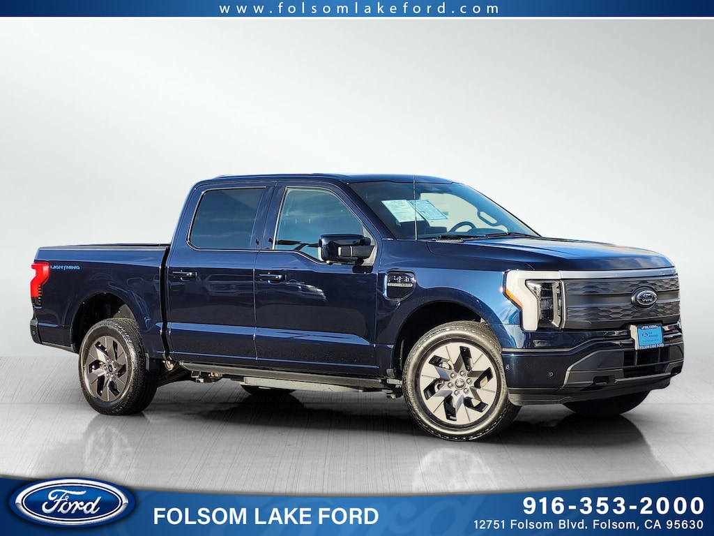 Used 2022 Ford F-150 Lightning Lariat Truck