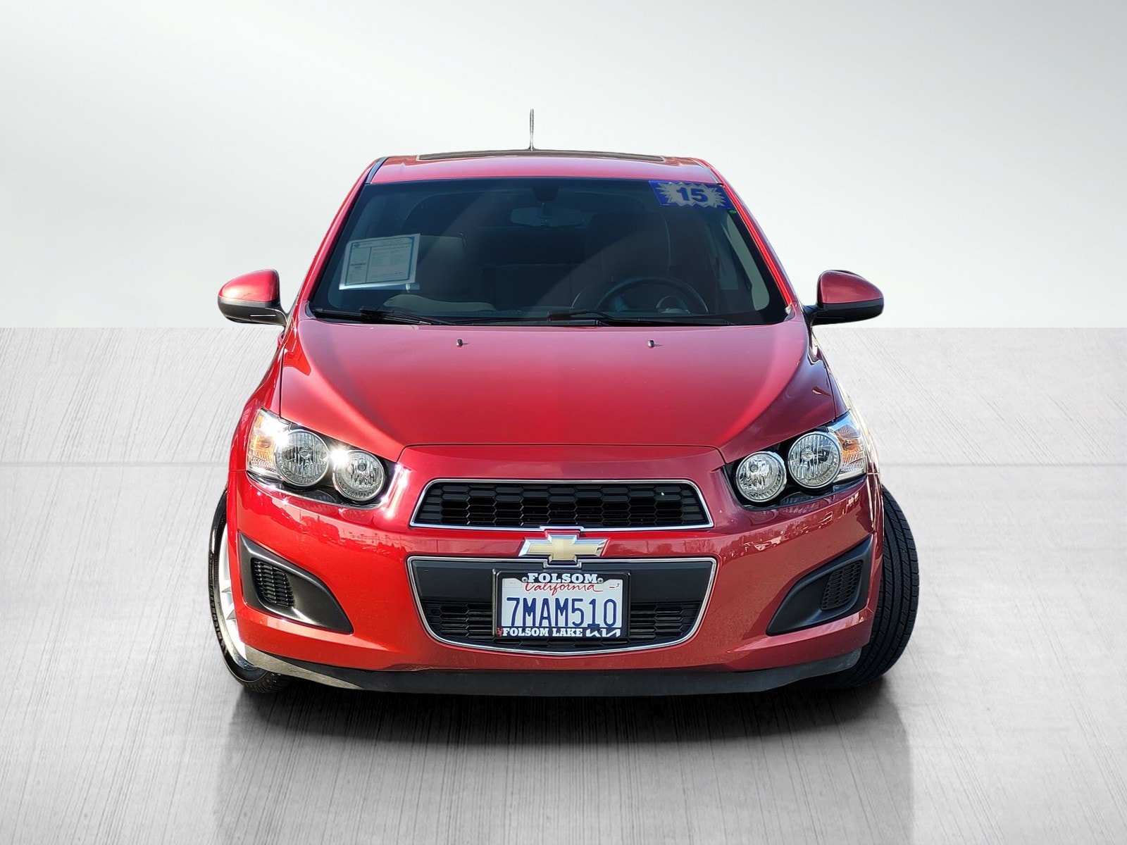 Used 2015 Chevrolet Sonic LT with VIN 1G1JC6SB1F4185831 for sale in Folsom, CA