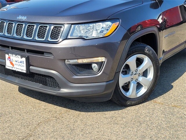 Used 2019 Jeep Compass Latitude with VIN 3C4NJCBB0KT750040 for sale in Folsom, CA