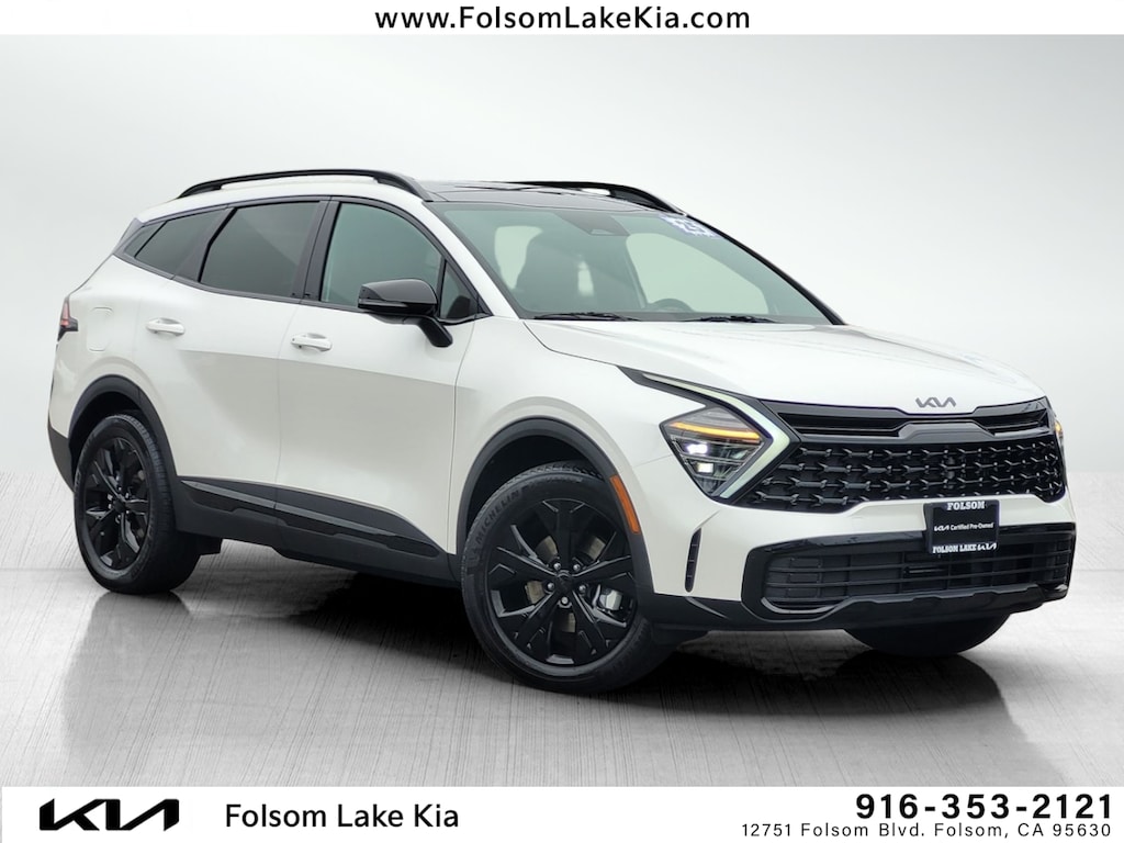 Certified 2025 Kia Sportage Plug-In Hybrid X-Line SUV