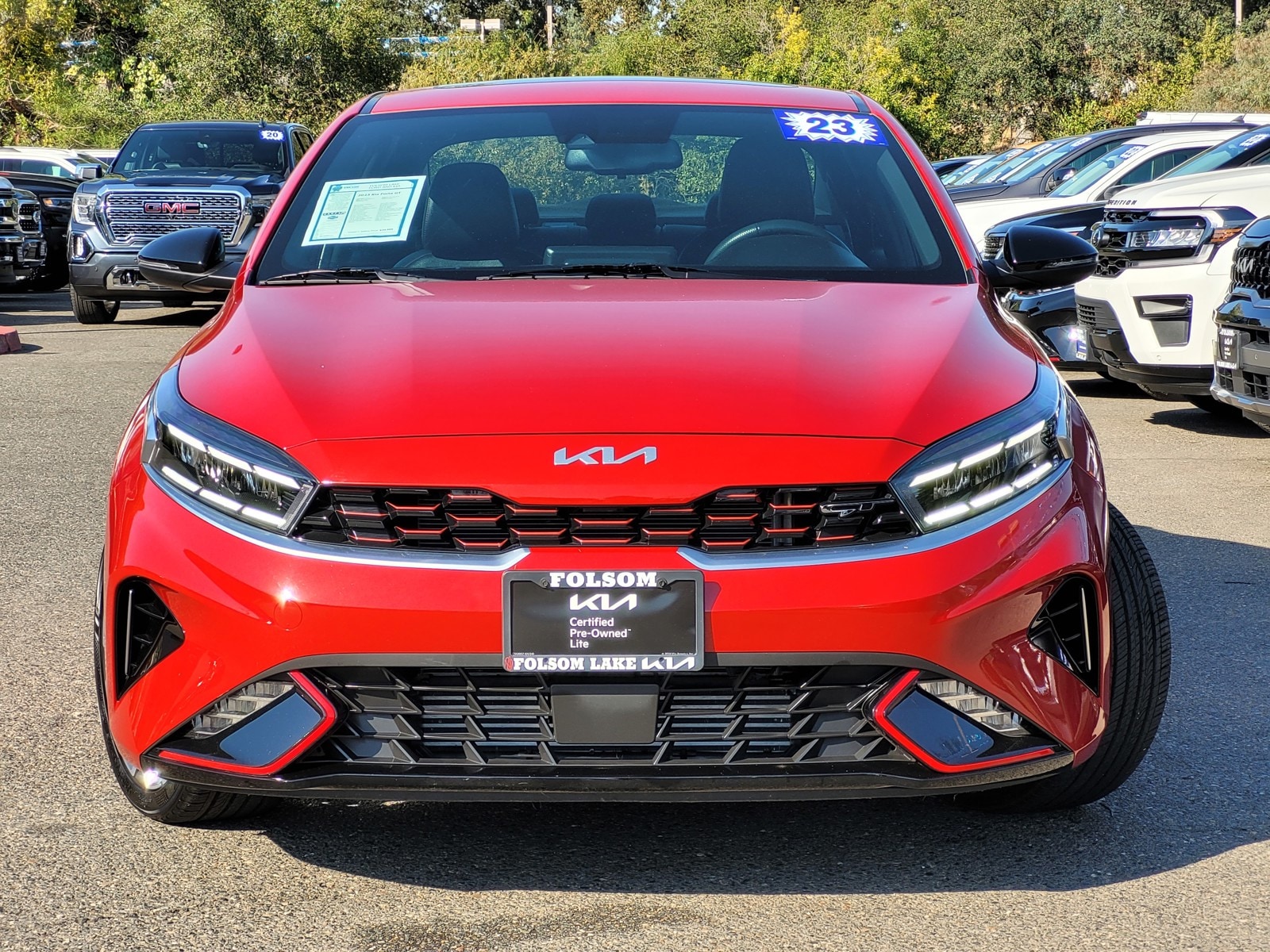 Certified 2023 Kia Forte GT with VIN 3KPF44AC3PE621507 for sale in Folsom, CA