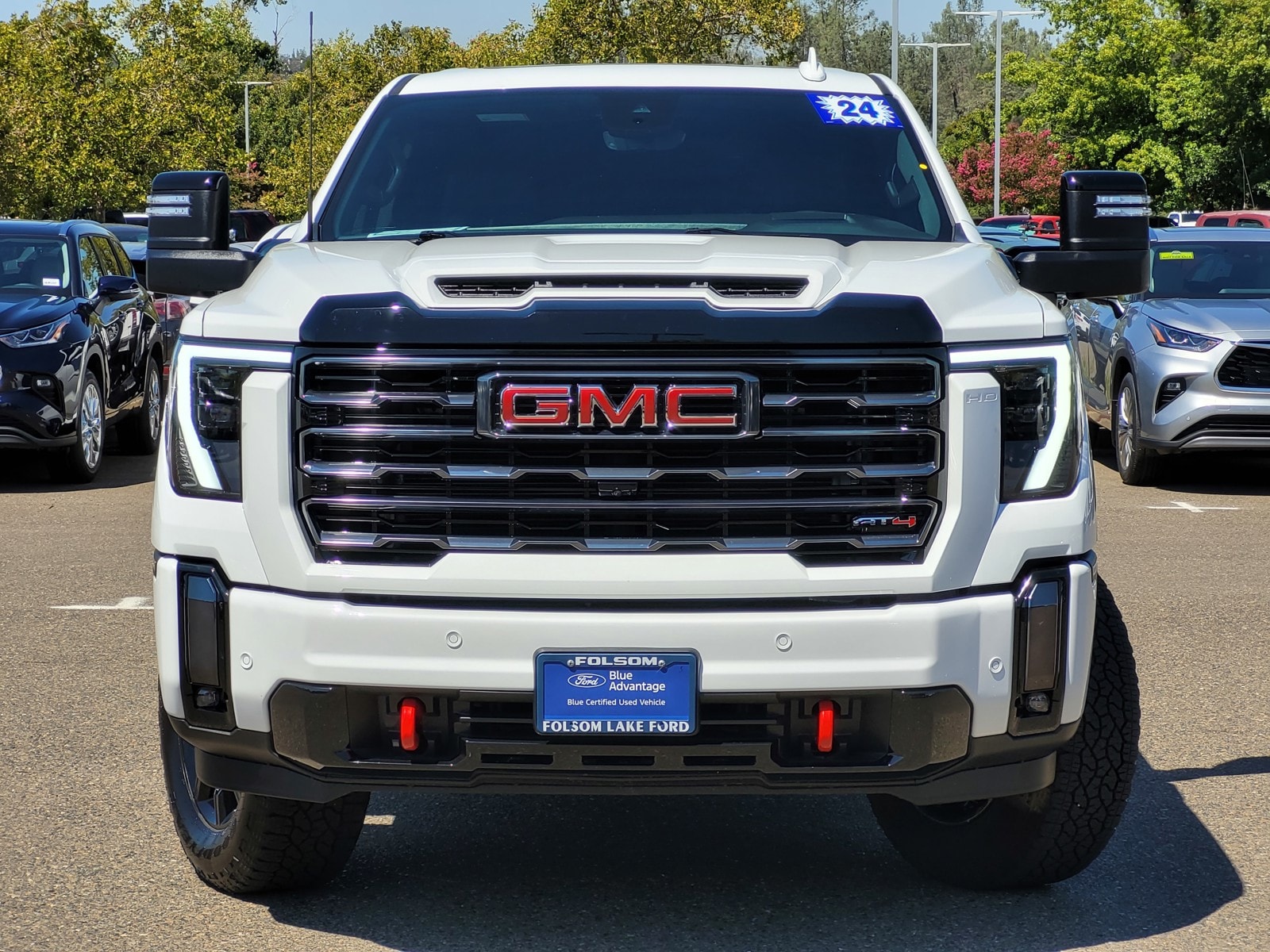 Used 2024 GMC Sierra 3500HD AT4 with VIN 1GT49VEY5RF242425 for sale in Folsom, CA