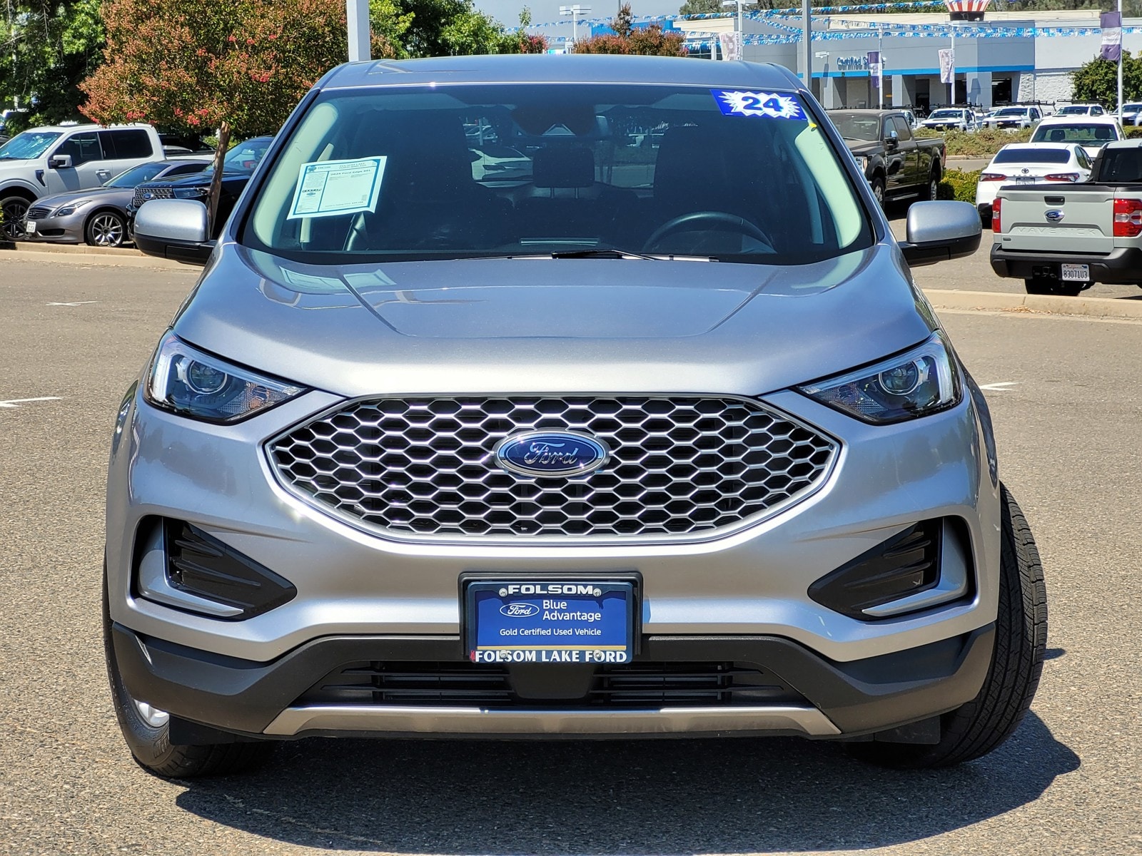 Certified 2024 Ford Edge SEL with VIN 2FMPK4J99RBA82962 for sale in Folsom, CA