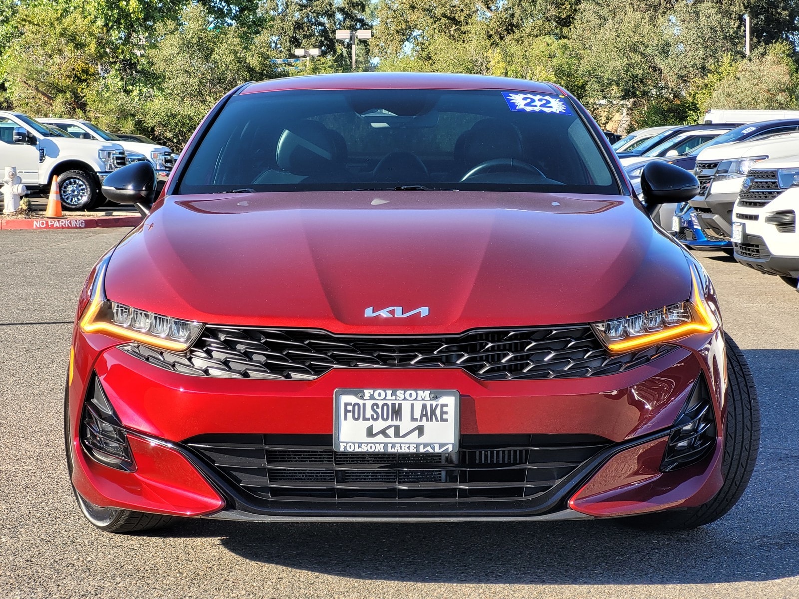 Certified 2022 Kia K5 GT-Line with VIN 5XXG64J27NG088829 for sale in Folsom, CA