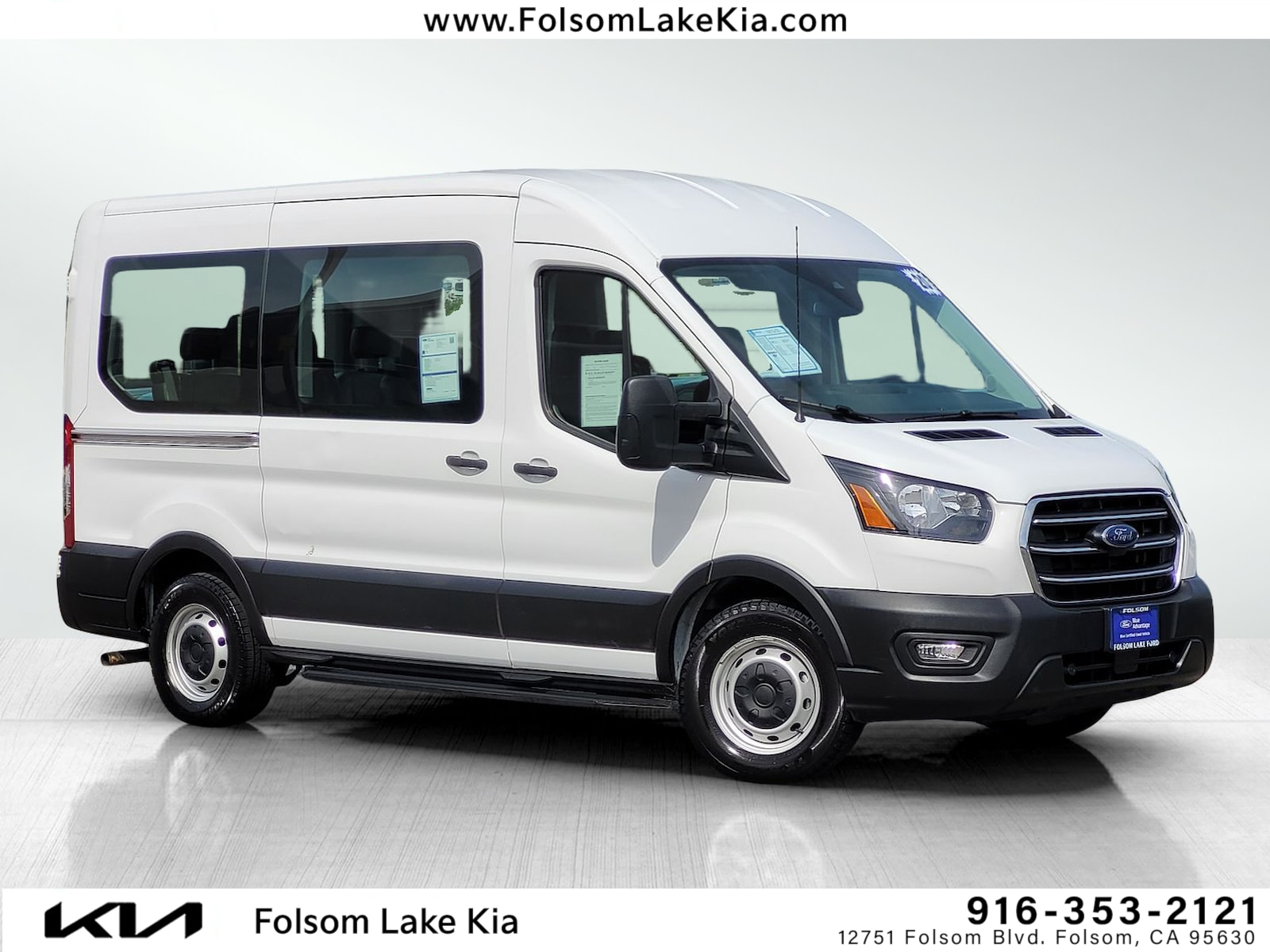 2020 Ford Transit 150 XL Med Roof Sliding Pass. 130's photo