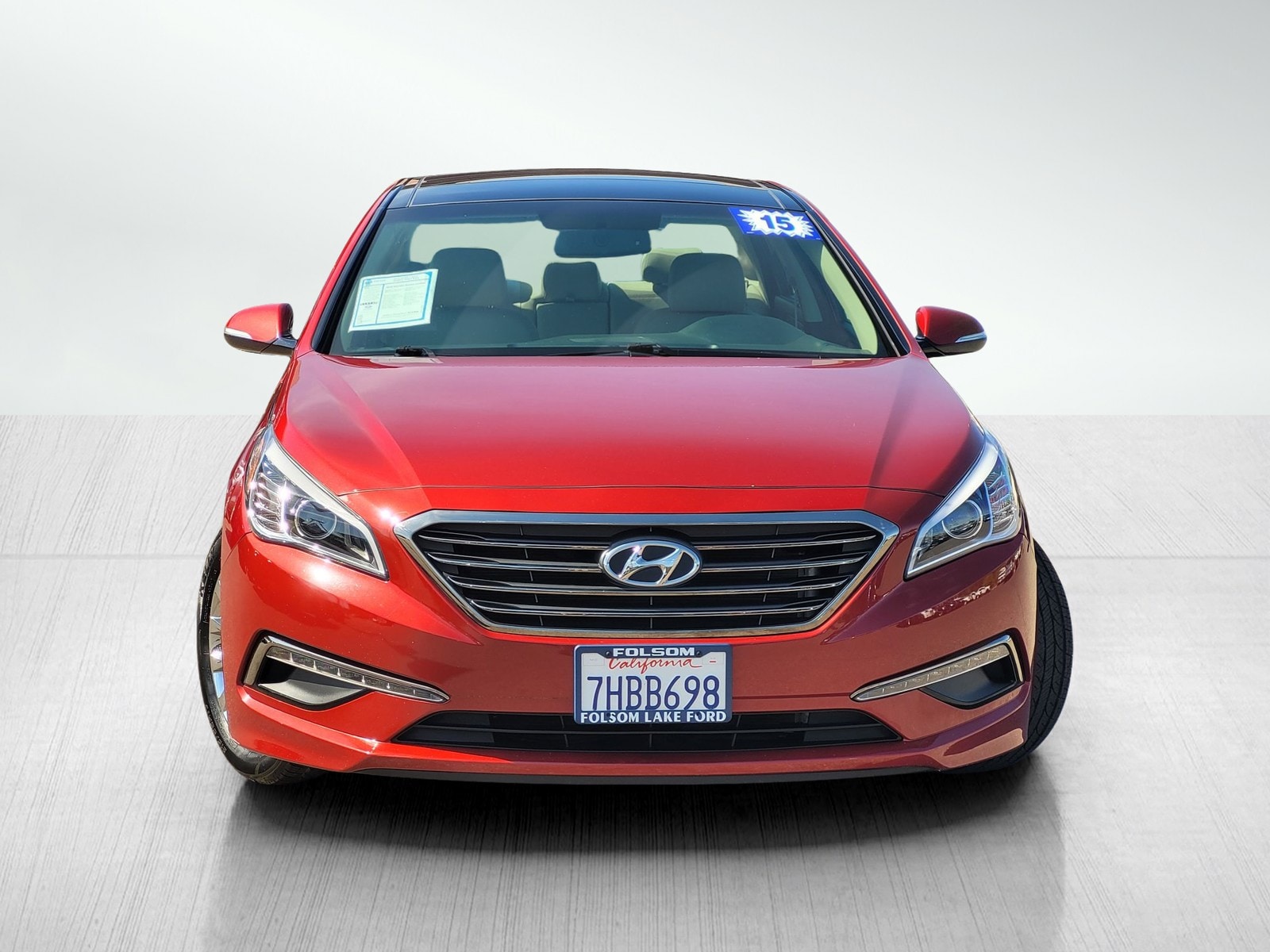Used 2015 Hyundai Sonata Limited with VIN 5NPE34AF0FH013883 for sale in Folsom, CA